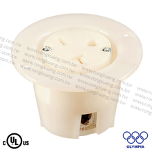 NEMA 6-20 Flanged Outlet